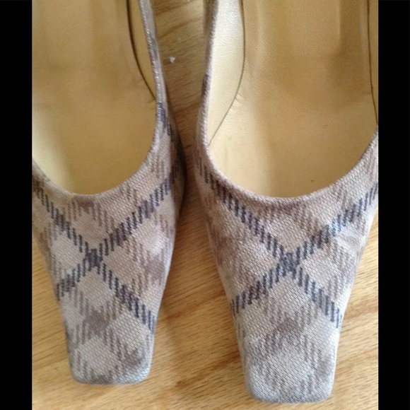 BALLIN MADE IN italy plaid pumps 40 10 - Picture 3 of 7